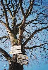 Vra Hybšová - rozcestí